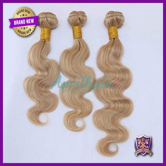 Brazilian Virgin Human Hair Extensions Body Wave 3 Bundles 14-26 Inch